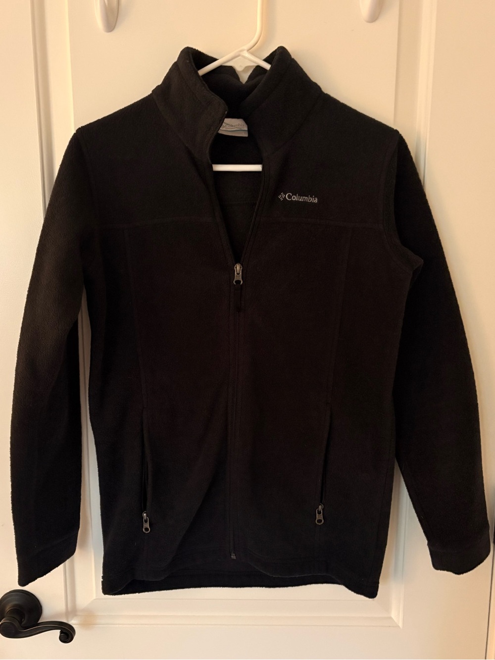 Columbia Kids Black Full-Zip Fleece Jacket